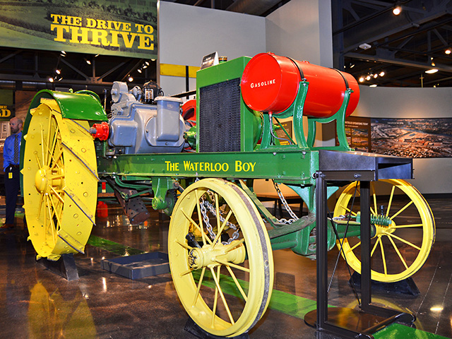 This tractor started John Deere in tractor manufacturing: the infamous Waterloo Boy. (Progressive Farmer image by Frank Holdmeyer)